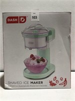 DASH SHAVED ICE MAKER