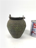 Vase à poignées en bronze, antique