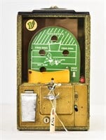 1950sVictor Football Game Gum Ball Vending Machine