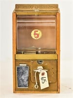 Vintage Victor Baby Grand Gum Ball Vending Machine