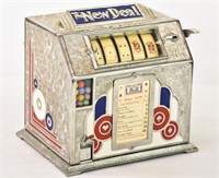 "The New Deal" Slots/Gum Ball Vending Machine