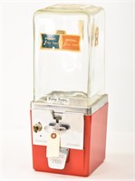 Vintage Atlas Master Gum Ball Vending Machine