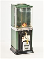 Vintage Acorn Gum Ball Vending Machine