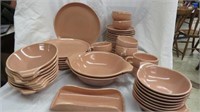 51PC VINTAGE RUSSELL WRIGHT DISHES - FEW CHIPS