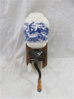 DELFT HOLLAND STYLE WALL COFFEE GRINDER 11.75"T