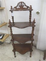 VICTORIAN STYLE FOUR TIER WHAT NOT STAND