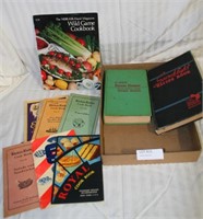 FLAT BOX OF COOKBOOKS