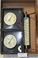 FLATBOX OF OUTDOOR THERMOMETERS