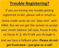 Having Trouble Getting Registered to Bid?