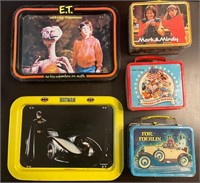 TV Trays and Metal Lunch Boxes