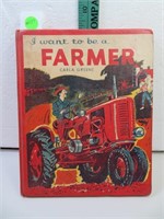 1959 Children's Book:  I Want to Be A Farmer