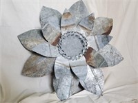 Old Metal Flower Decoration, Donated and made bt