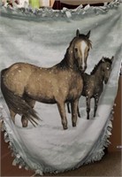 Horse Tie Blanket, Donated by Cherry Grove Busy