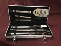 Stainless Steel Grill Set, Donated By Midwest