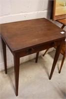 Mahogany One Drawer Telephone Table