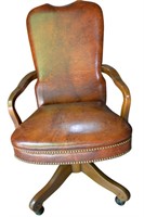 Fine Leather Executive Desk Chair