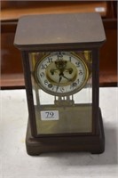 Antique Mercury Pendulum Glass Clock