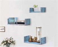 "As Is" Rustic Wall Mounted Floating Shelves