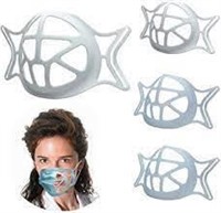3D Mask Bracket, 5 Pack, White