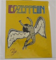 Vintage LED ZEPPELIN Iron On T-Shirt Transfer 70's