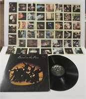 WINGS - Band On The Run With Poster Record Album