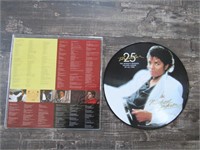 Thriller Picture Disc Michael Jackson Record RARE
