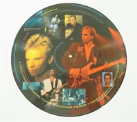 1985 Sting Picture Disc Record Album UK Import