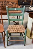Primitive Early Painted Chair