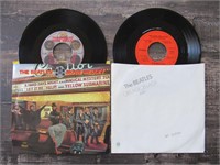 2 Beatles 45rpm Records Movie Medley Ob-La-Di