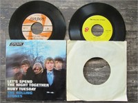 Rolling Stones 45's Picture Sleeve & Brown Sugar