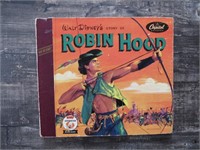 1952 Walt Disney Robin Hood 78rpm Records & Book