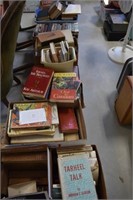 7 Boxes Books Vintage