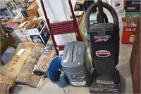 Vacuum Cleaner, Bucket, Footstool & Shredder