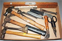 Hammers, Level, Hand Tools, Lot