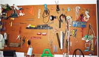 Hack Saws, Paint Brushes, Brushes, Tape, Scaper