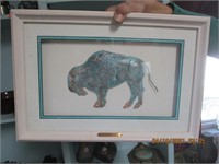 Bob Cooper "Ralphie" Copper Bull Framed