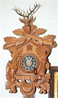 Germany Cuckoo Clock w/ Pine Cone Weights