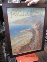 Pacific Coast Framed Print