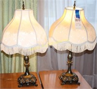 2 Table Lamps 31"