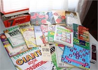 Sudoku, Word Search Books, Box of Shoelaces