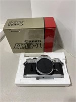 Canon AE-1 Camera Body in the Original Box