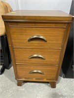 Vintage Wood Night Stand Side Dresser