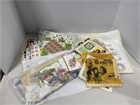 Assorted Seals and US Stamps