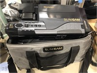 Sharp VHS Video Recorder, Soft Case
