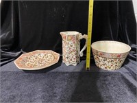 THREE PIECE OF IMPERIAL WARE DISHES