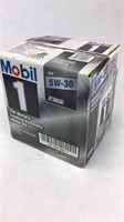 Unopened Mobil 5W-30 Synthetic Motor Oil