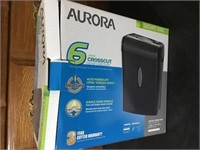 AURORA 6 CROSSCUT PAPER SHREDDER