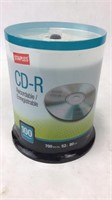 Staples CD-R Recordable / Enregistable Discs