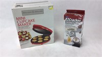 NIB Mini Cupcake Maker EZ Cracker