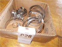 Box w/Many Hose Clamps